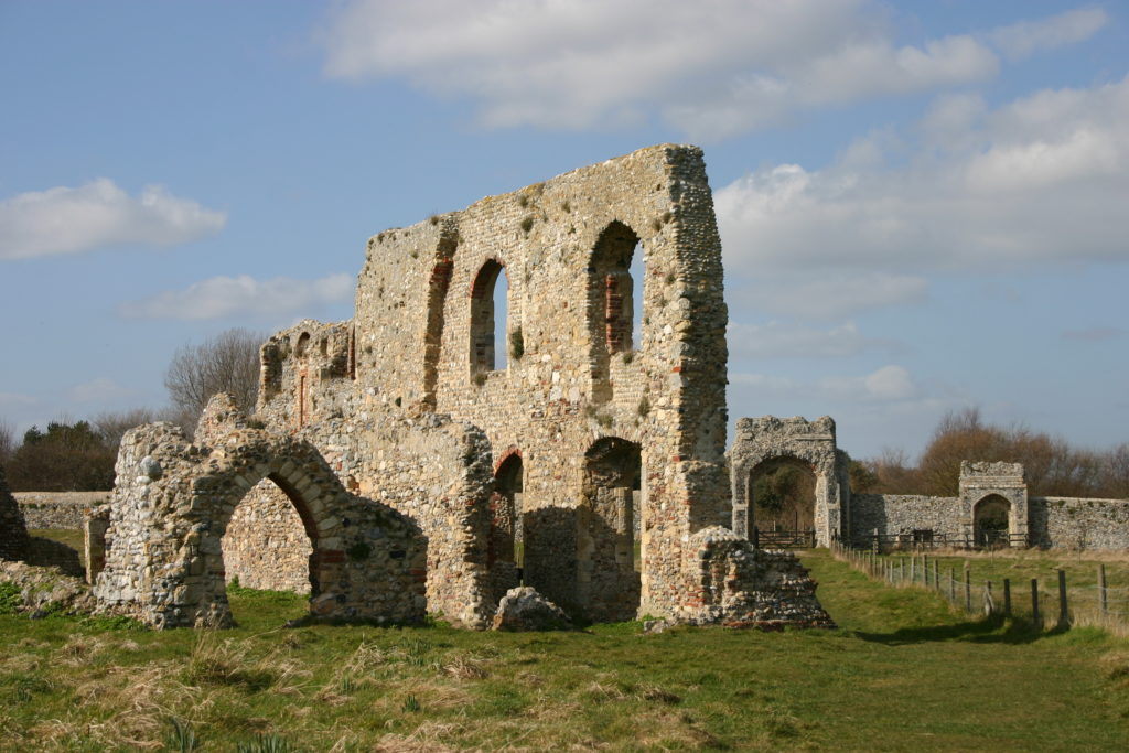 View of Dunwich Greyfriars