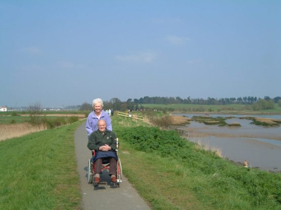 Walkers and wheelchair